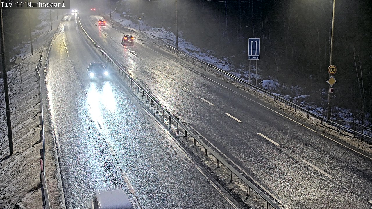 Weather Camera Image Väg 11 Nokia, Murhasaari, Nokia, Pirkanmaa