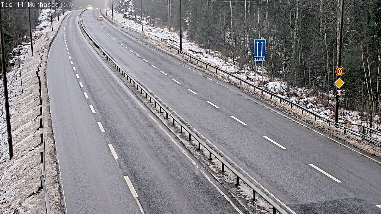 Weather Camera Image Väg 11 Nokia, Murhasaari, Nokia, Pirkanmaa