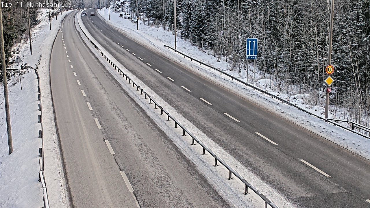 Weather Camera Image Road 11 Nokia, Murhasaari, Nokia, Pirkanmaa