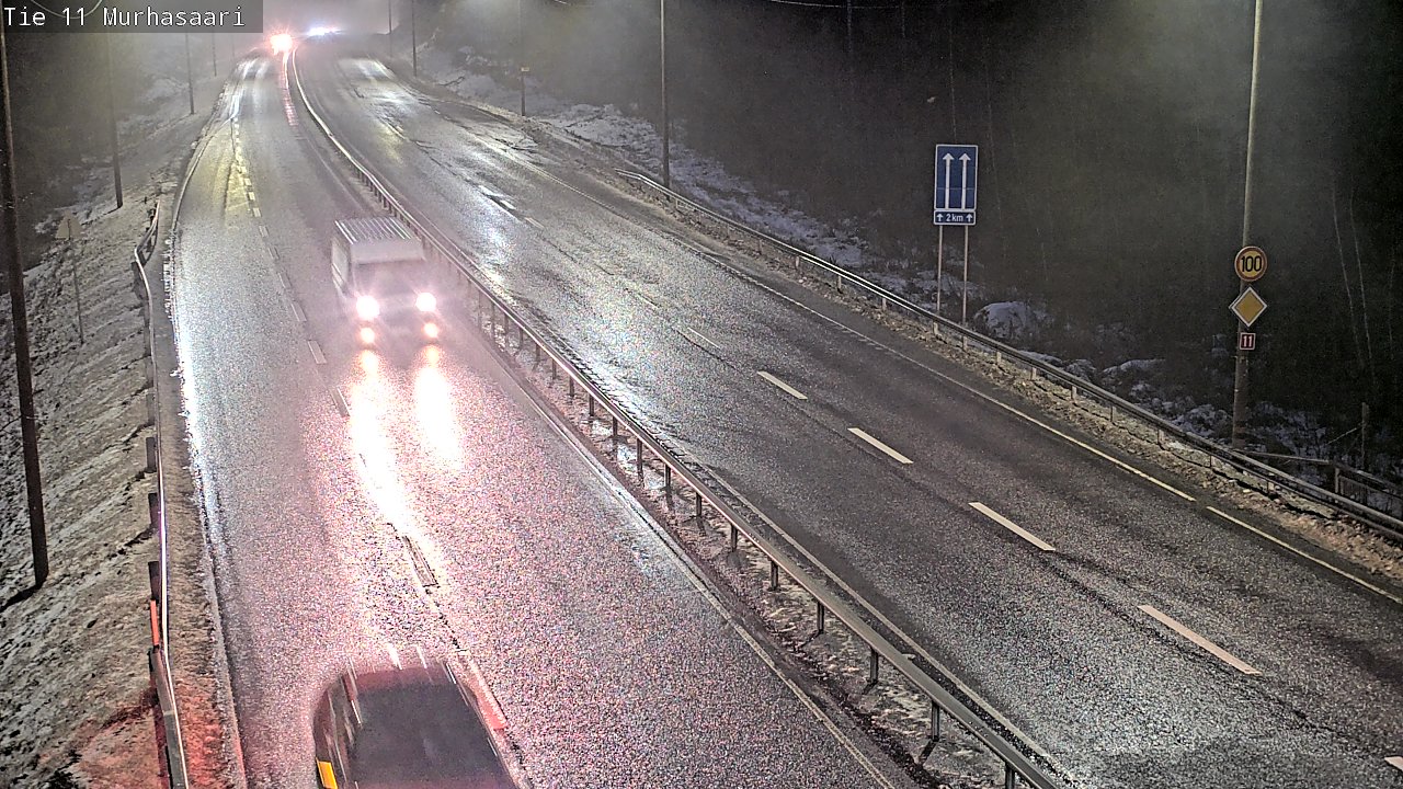 Weather Camera Image Väg 11 Nokia, Murhasaari, Nokia, Pirkanmaa