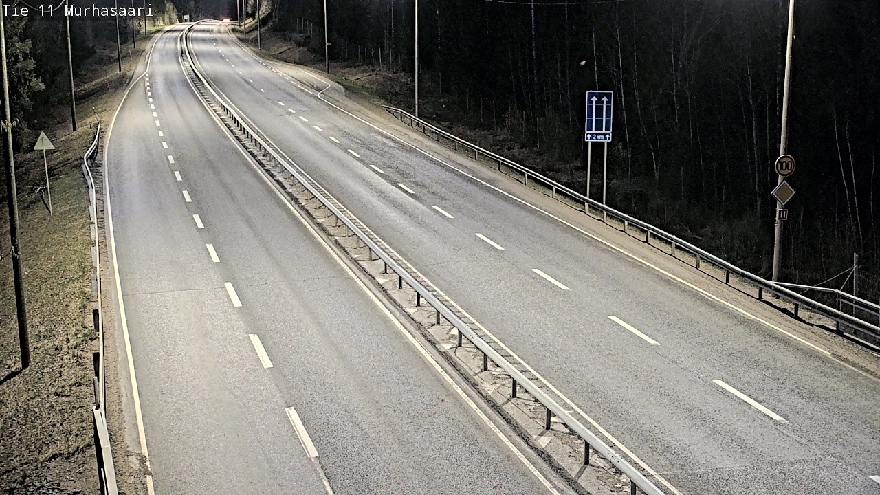 Weather Camera Image Väg 11 Nokia, Murhasaari, Nokia, Pirkanmaa