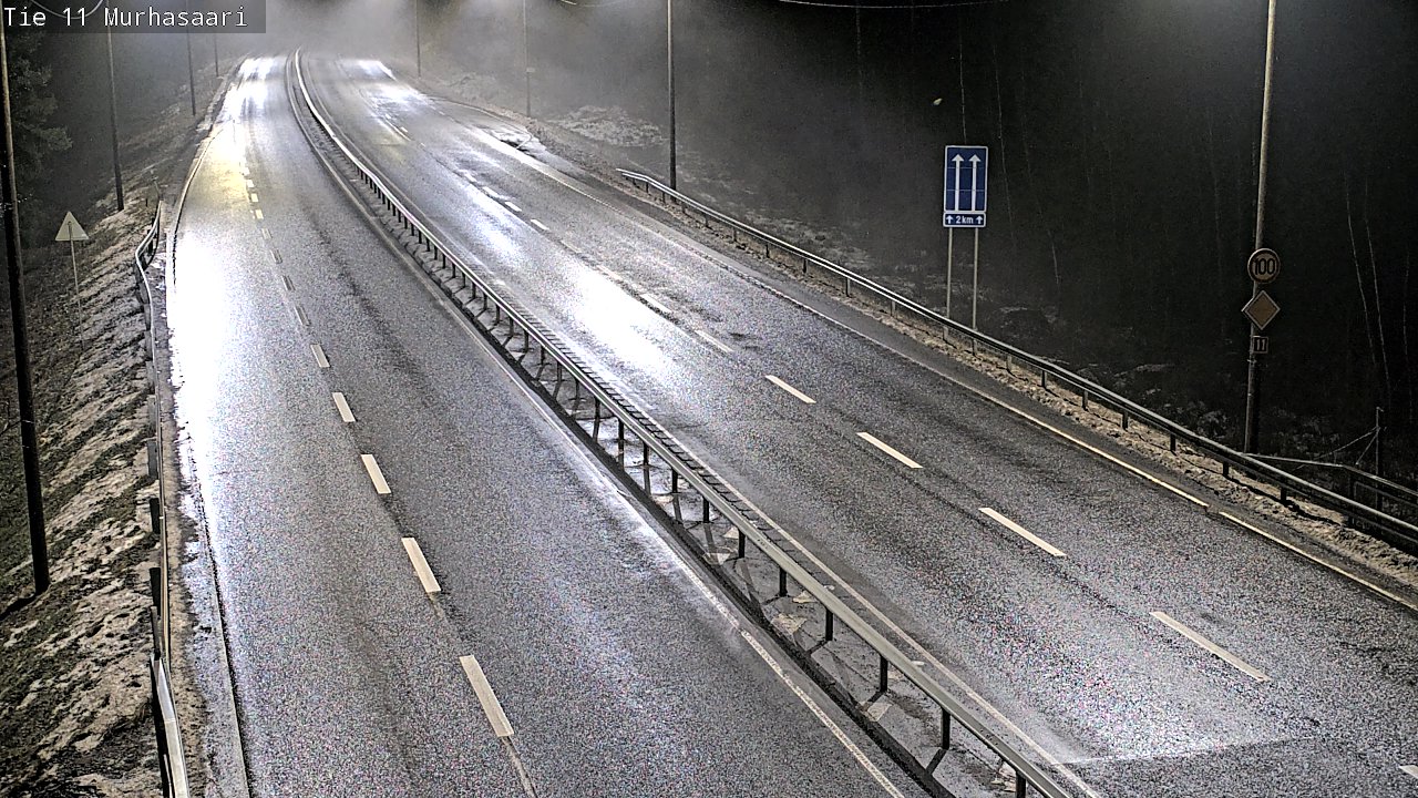 Weather Camera Image Väg 11 Nokia, Murhasaari, Nokia, Pirkanmaa