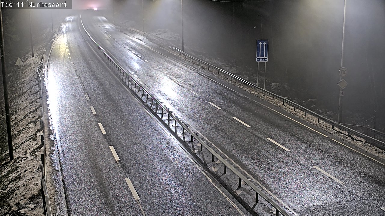 Weather Camera Image Väg 11 Nokia, Murhasaari, Nokia, Pirkanmaa