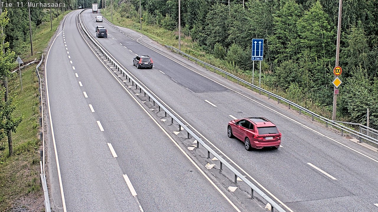 Weather Camera Image Road 11 Nokia, Murhasaari, Nokia, Pirkanmaa
