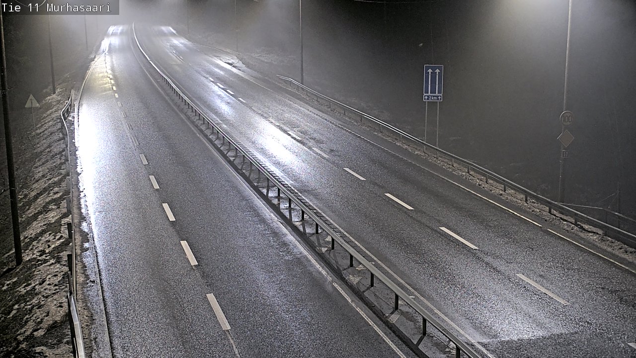 Weather Camera Image Väg 11 Nokia, Murhasaari, Nokia, Pirkanmaa
