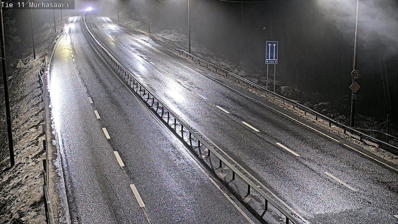 Weather Camera Image Väg 11 Nokia, Murhasaari, Nokia, Pirkanmaa