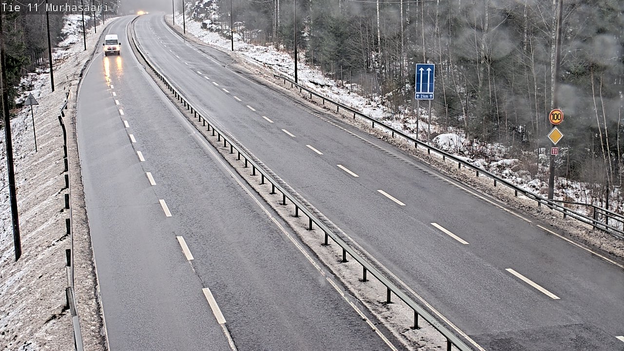 Weather Camera Image Väg 11 Nokia, Murhasaari, Nokia, Pirkanmaa
