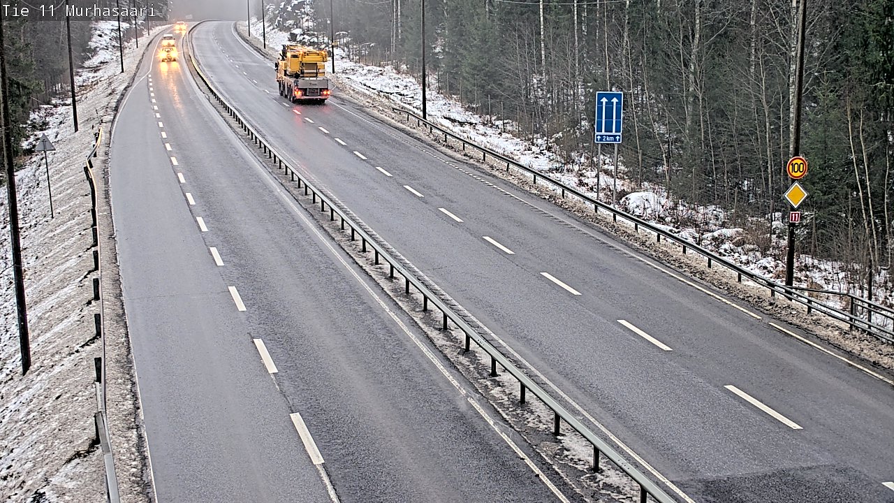Weather Camera Image Väg 11 Nokia, Murhasaari, Nokia, Pirkanmaa