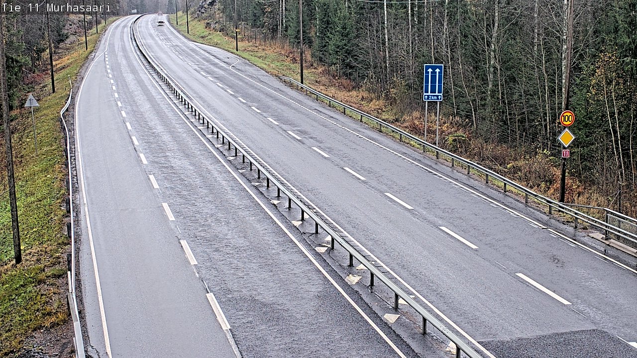 Weather Camera Image Väg 11 Nokia, Murhasaari, Nokia, Pirkanmaa