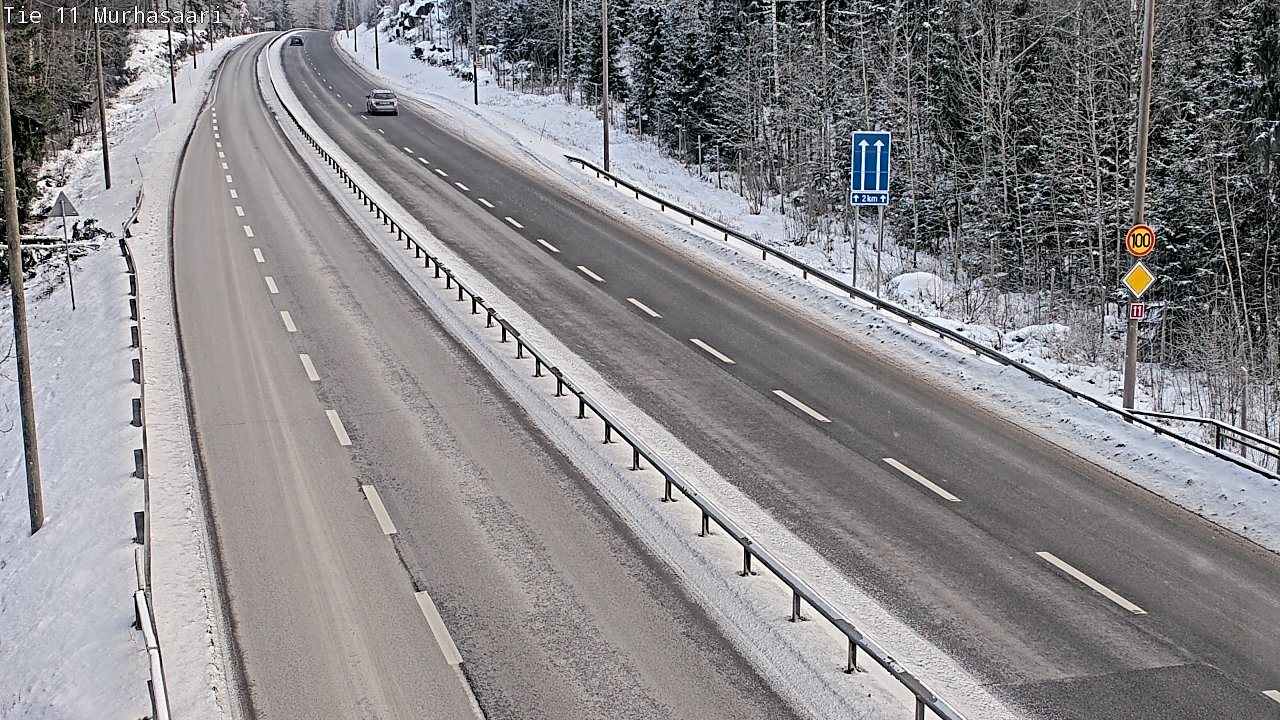 Weather Camera Image Road 11 Nokia, Murhasaari, Nokia, Pirkanmaa