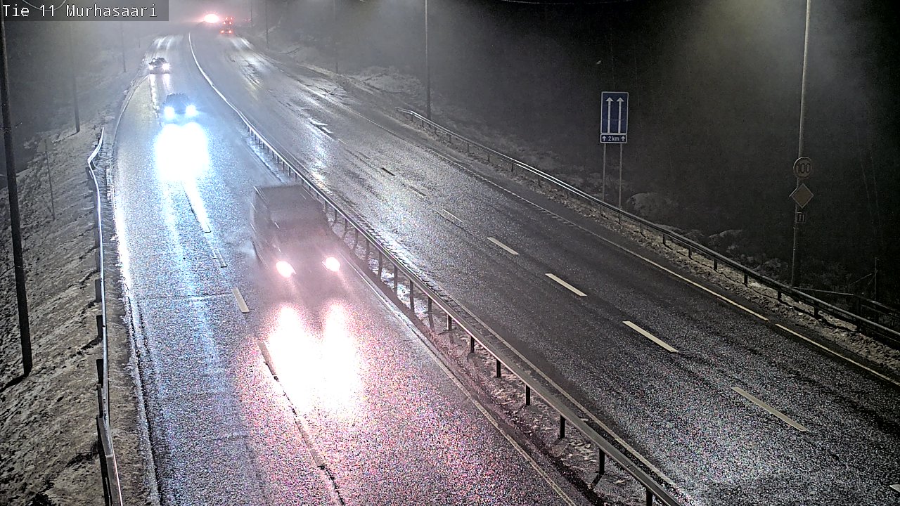 Weather Camera Image Väg 11 Nokia, Murhasaari, Nokia, Pirkanmaa