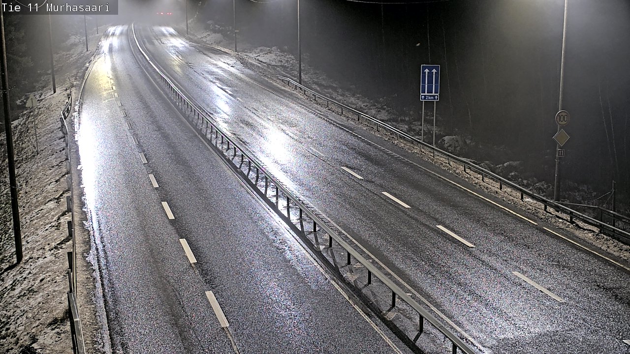 Weather Camera Image Väg 11 Nokia, Murhasaari, Nokia, Pirkanmaa