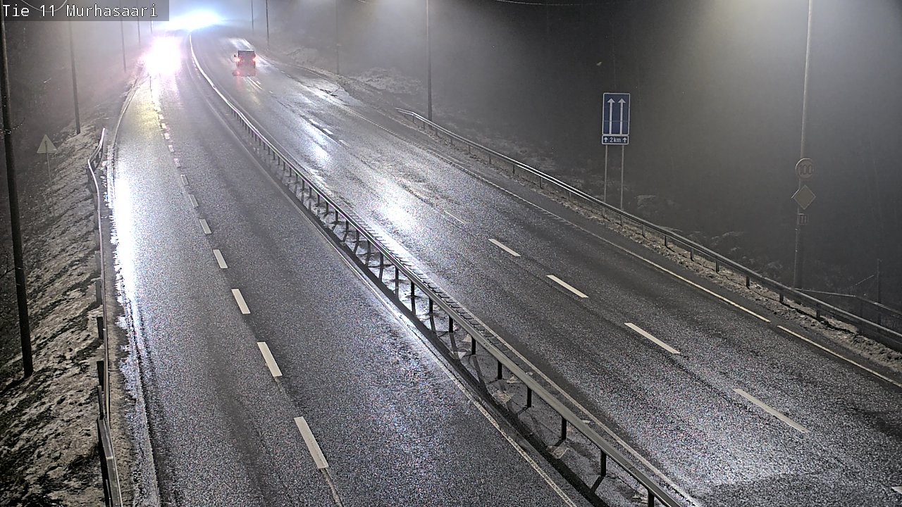 Weather Camera Image Väg 11 Nokia, Murhasaari, Nokia, Pirkanmaa
