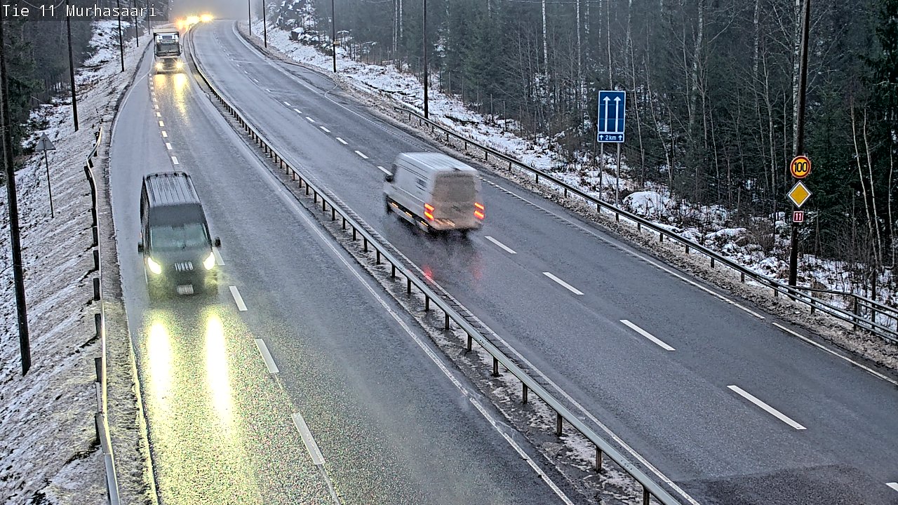 Weather Camera Image Väg 11 Nokia, Murhasaari, Nokia, Pirkanmaa