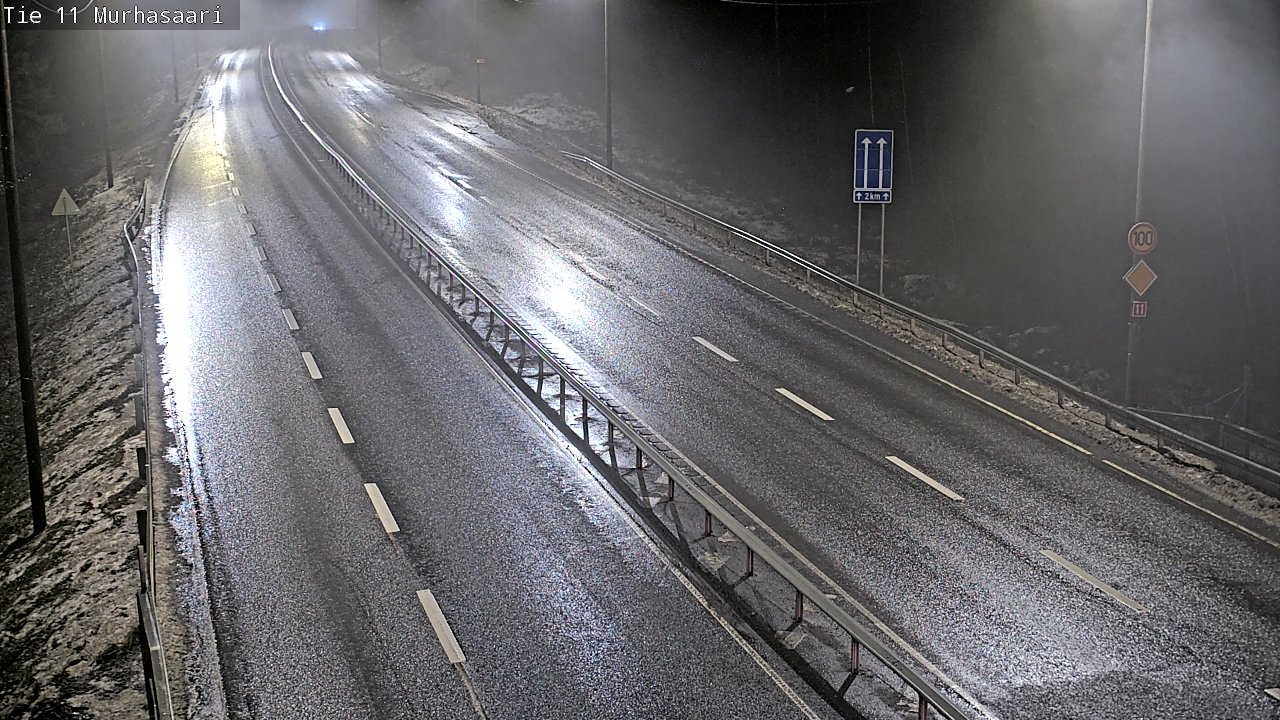 Weather Camera Image Väg 11 Nokia, Murhasaari, Nokia, Pirkanmaa