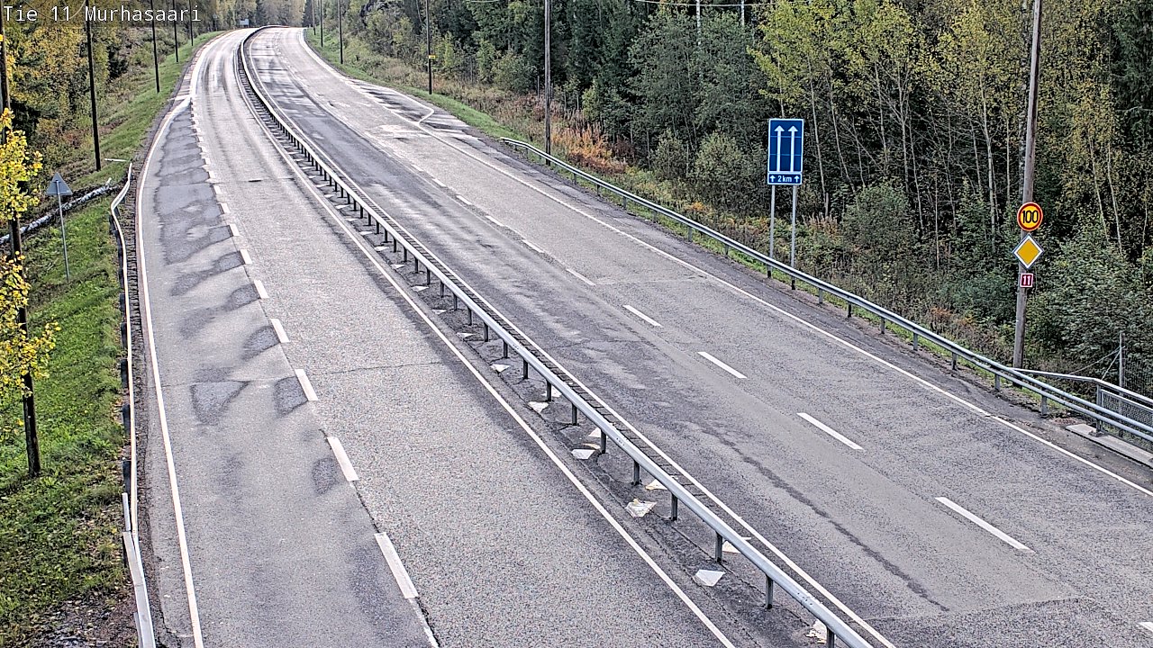Weather Camera Image Road 11 Nokia, Murhasaari, Nokia, Pirkanmaa