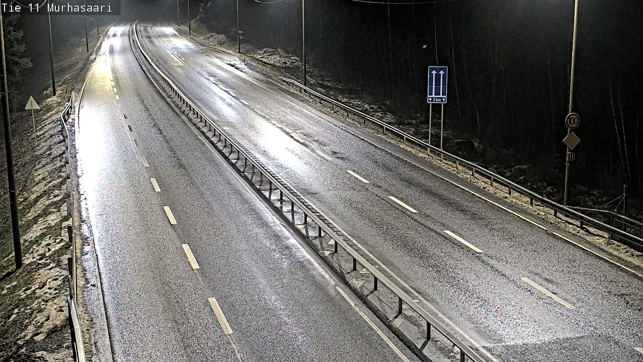 Weather Camera Image Väg 11 Nokia, Murhasaari, Nokia, Pirkanmaa