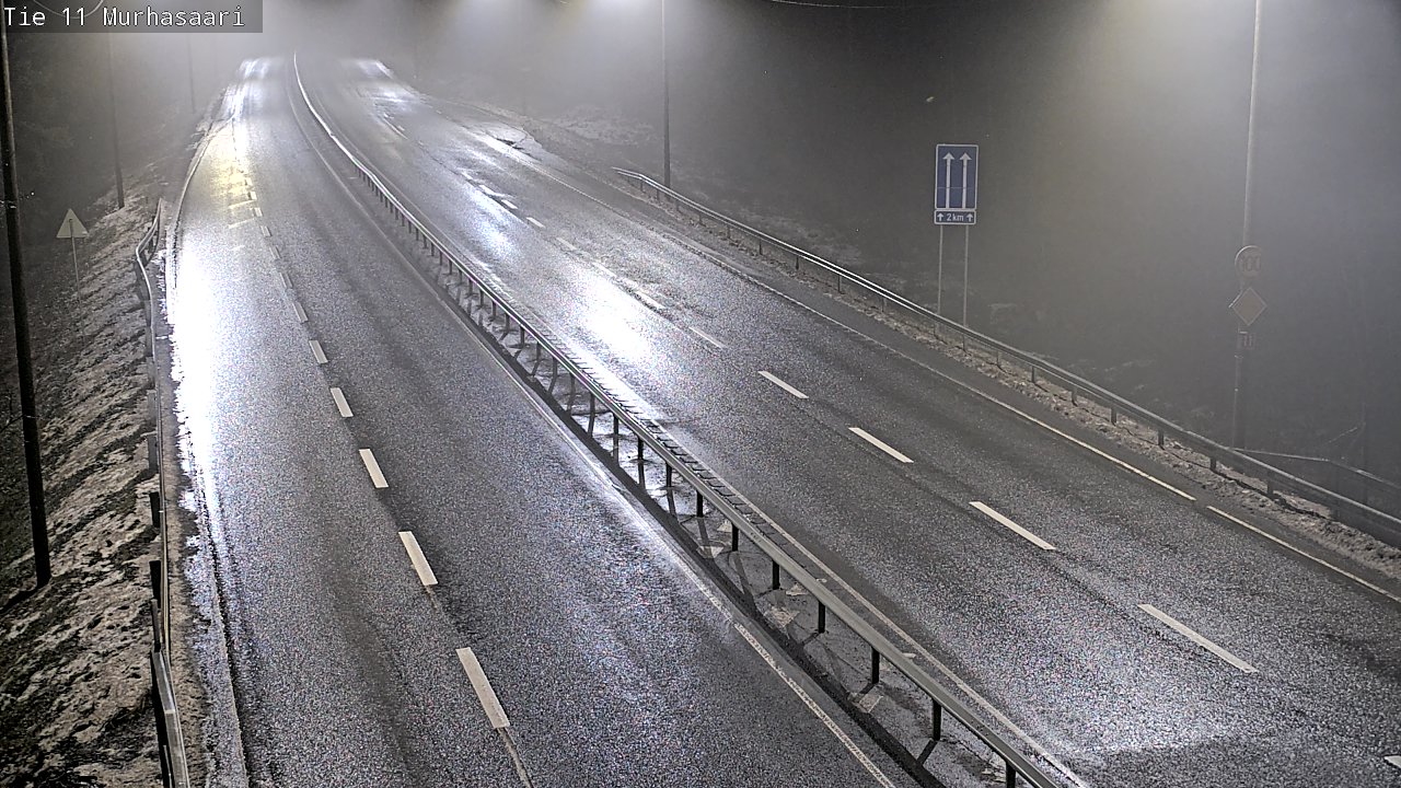 Weather Camera Image Väg 11 Nokia, Murhasaari, Nokia, Pirkanmaa