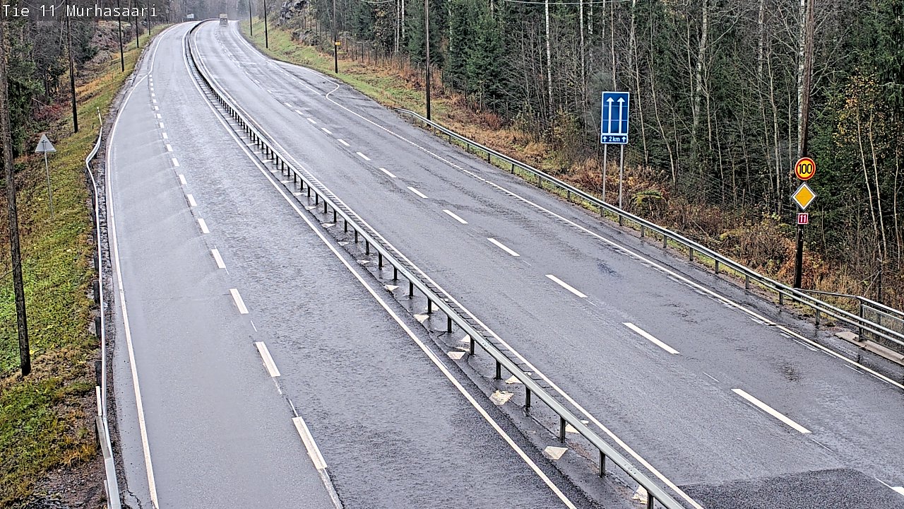 Weather Camera Image Road 11 Nokia, Murhasaari, Nokia, Pirkanmaa