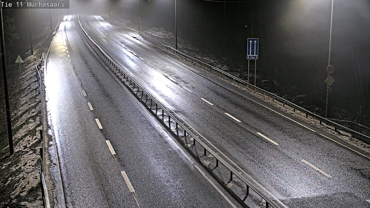 Weather Camera Image Väg 11 Nokia, Murhasaari, Nokia, Pirkanmaa