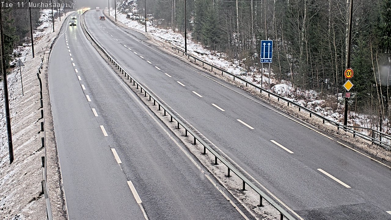 Weather Camera Image Väg 11 Nokia, Murhasaari, Nokia, Pirkanmaa