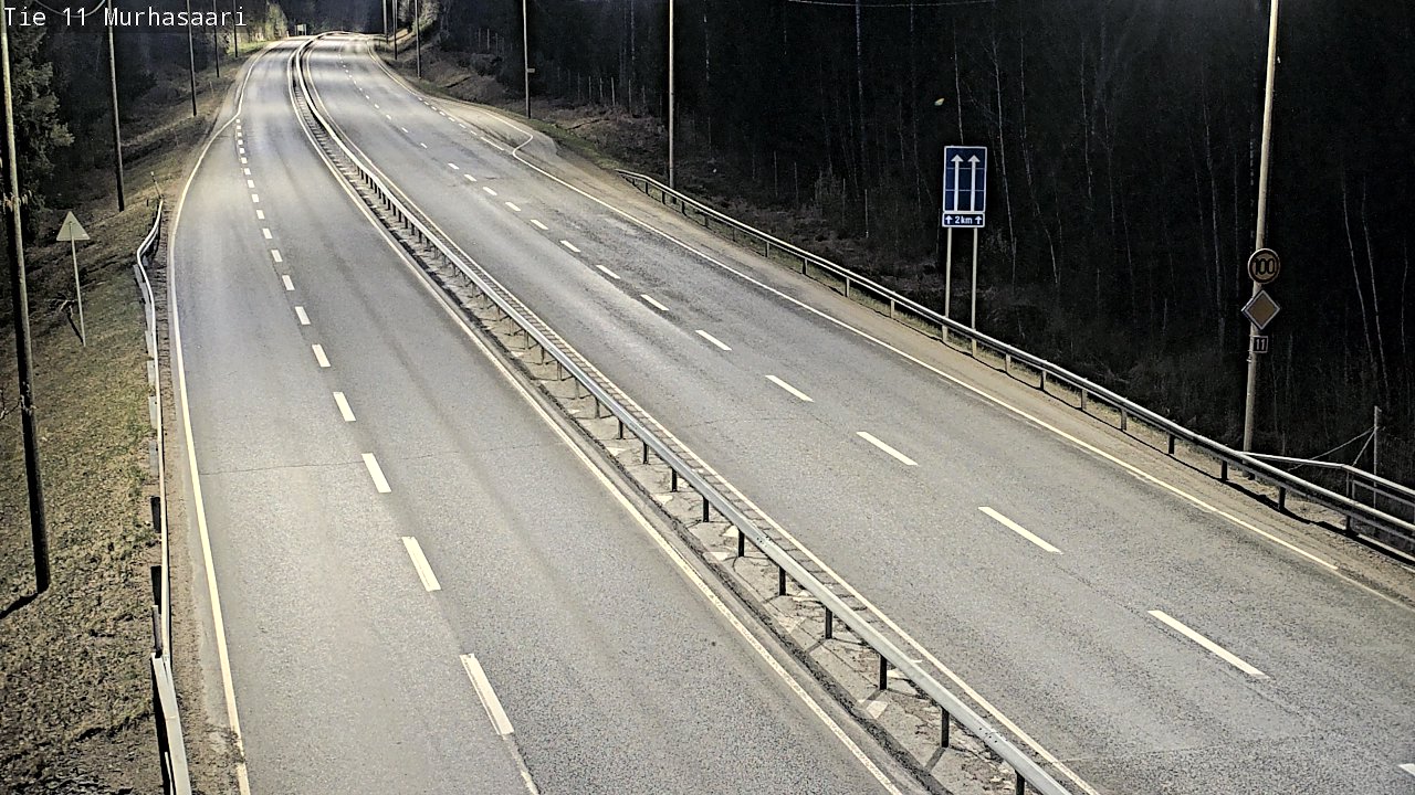 Weather Camera Image Road 11 Nokia, Murhasaari, Nokia, Pirkanmaa