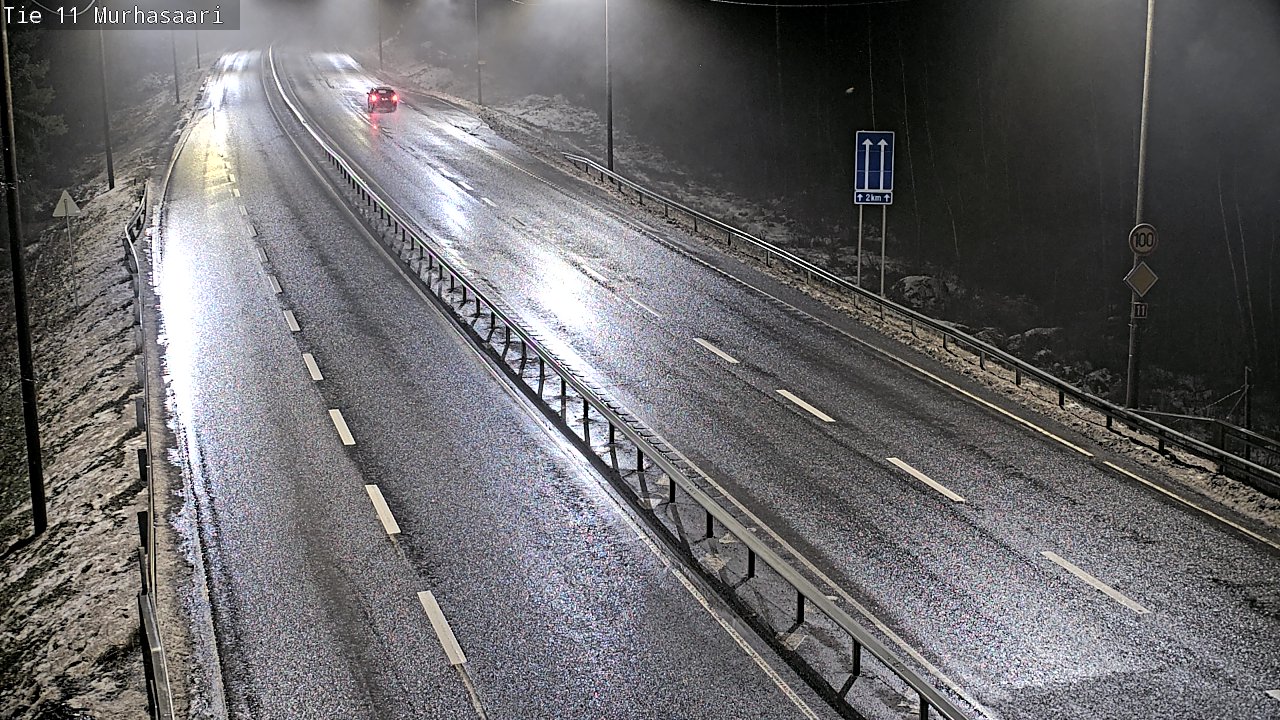 Weather Camera Image Väg 11 Nokia, Murhasaari, Nokia, Pirkanmaa