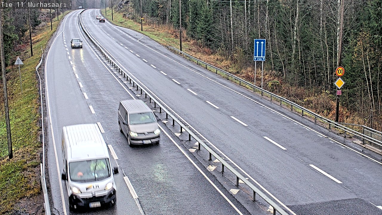 Weather Camera Image Väg 11 Nokia, Murhasaari, Nokia, Pirkanmaa