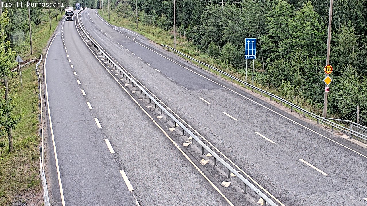 Weather Camera Image Road 11 Nokia, Murhasaari, Nokia, Pirkanmaa