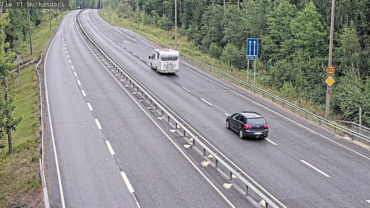 Weather Camera Image Road 11 Nokia, Murhasaari, Nokia, Pirkanmaa
