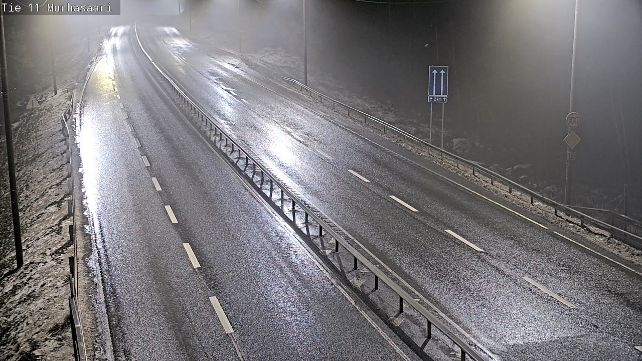 Weather Camera Image Väg 11 Nokia, Murhasaari, Nokia, Pirkanmaa