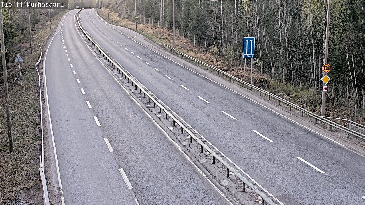 Weather Camera Image Road 11 Nokia, Murhasaari, Nokia, Pirkanmaa