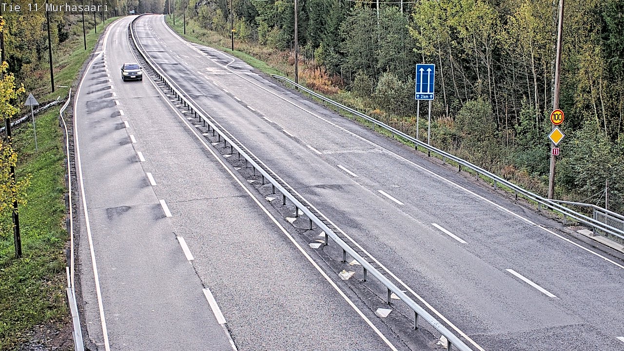 Weather Camera Image Road 11 Nokia, Murhasaari, Nokia, Pirkanmaa