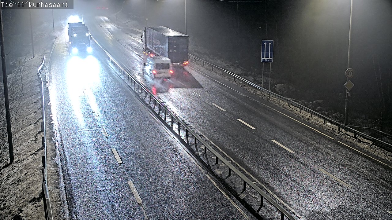 Weather Camera Image Väg 11 Nokia, Murhasaari, Nokia, Pirkanmaa
