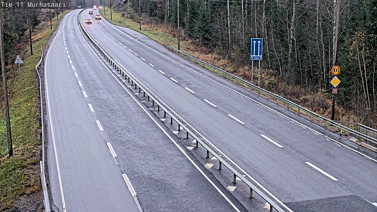 Weather Camera Image Road 11 Nokia, Murhasaari, Nokia, Pirkanmaa