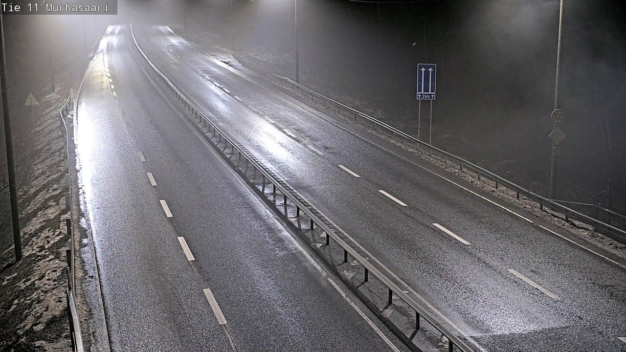 Weather Camera Image Väg 11 Nokia, Murhasaari, Nokia, Pirkanmaa