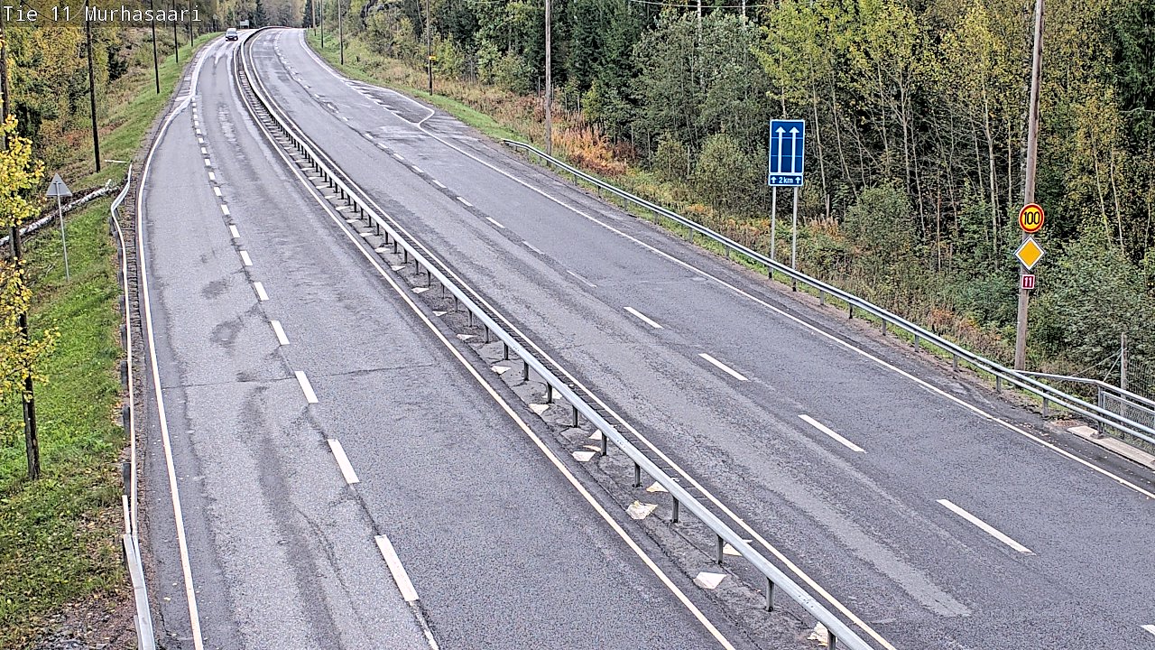 Weather Camera Image Road 11 Nokia, Murhasaari, Nokia, Pirkanmaa
