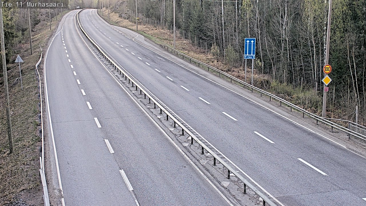 Weather Camera Image Road 11 Nokia, Murhasaari, Nokia, Pirkanmaa