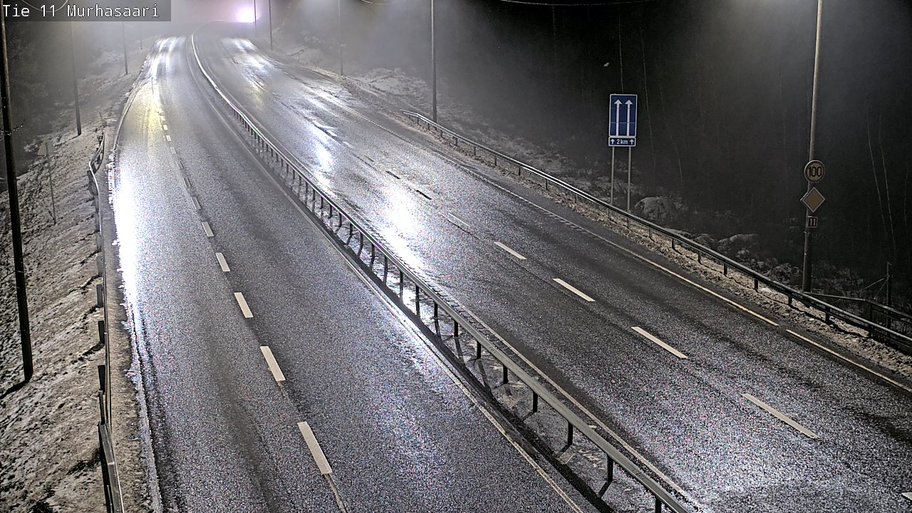 Weather Camera Image Väg 11 Nokia, Murhasaari, Nokia, Pirkanmaa