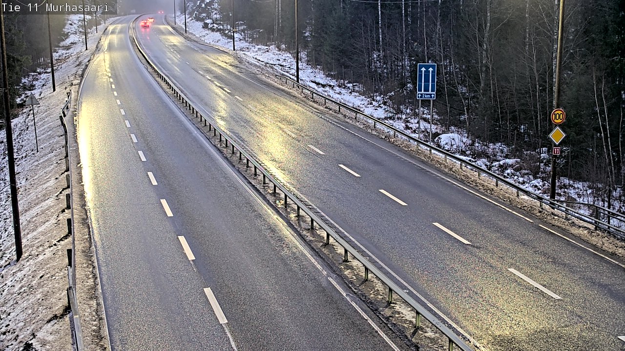 Weather Camera Image Väg 11 Nokia, Murhasaari, Nokia, Pirkanmaa