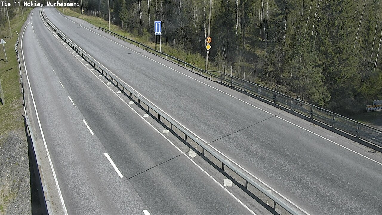 Weather Camera Image Road 11 Nokia, Murhasaari, Nokia, Pirkanmaa