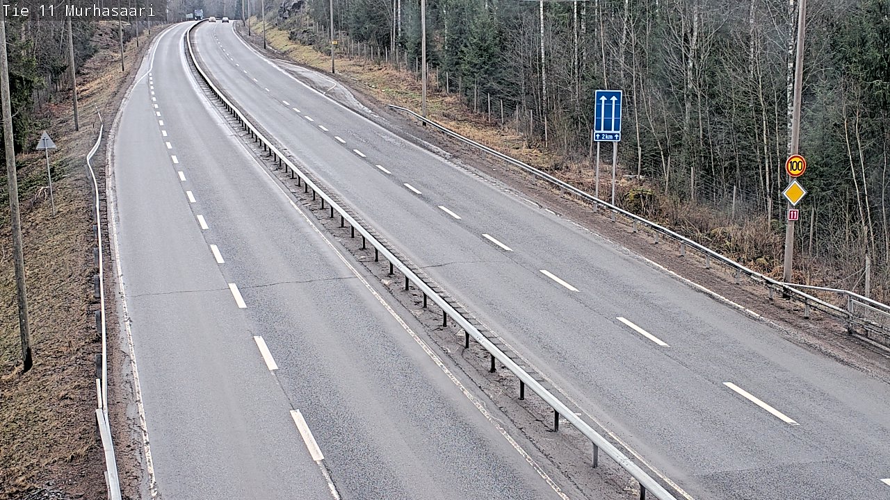 Weather Camera Image Road 11 Nokia, Murhasaari, Nokia, Pirkanmaa