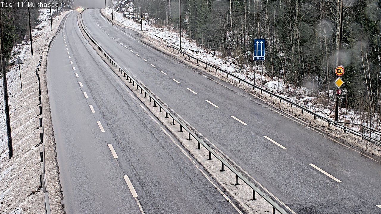 Weather Camera Image Väg 11 Nokia, Murhasaari, Nokia, Pirkanmaa