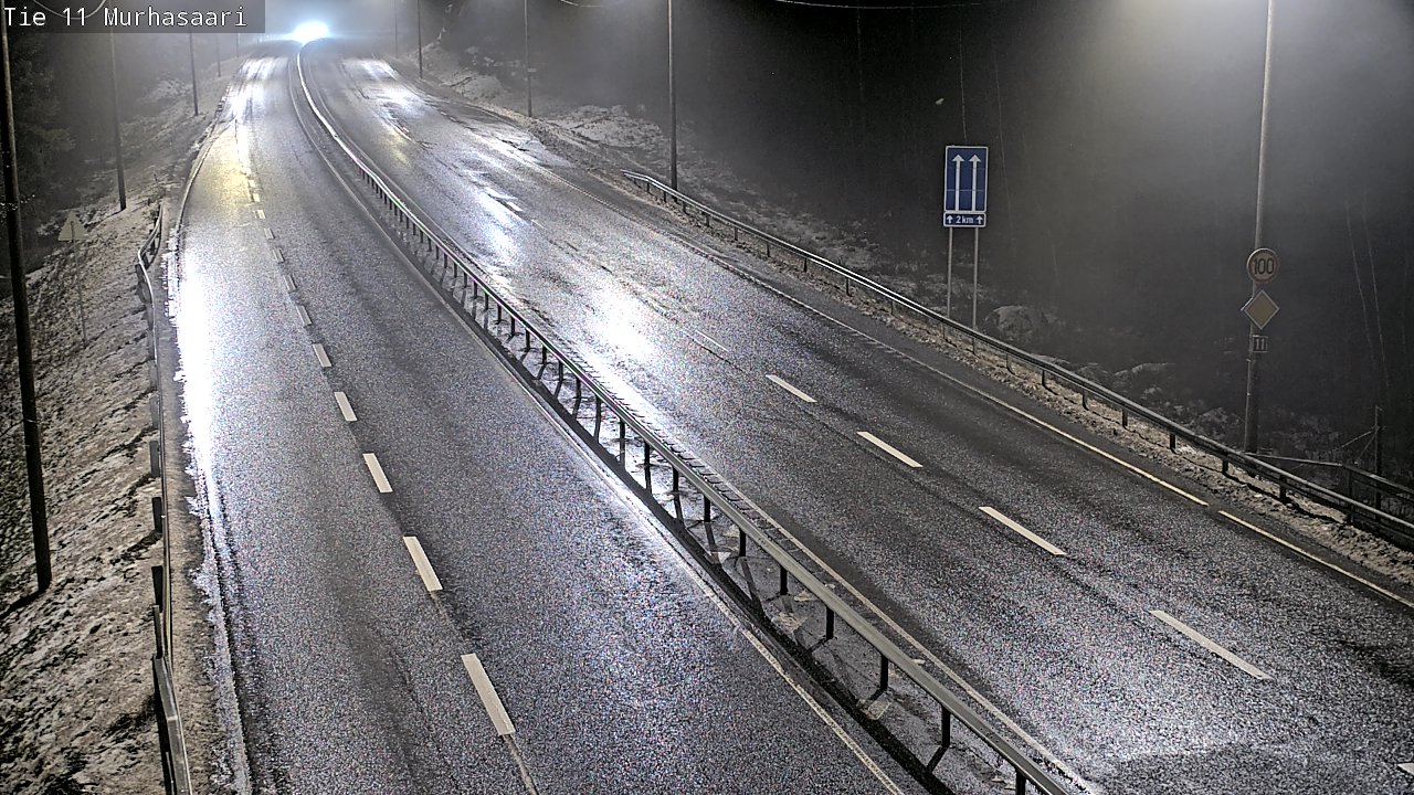 Weather Camera Image Väg 11 Nokia, Murhasaari, Nokia, Pirkanmaa