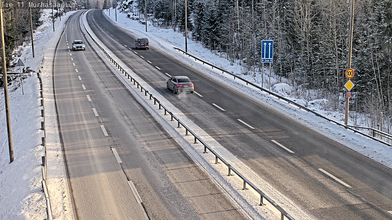 Weather Camera Image Road 11 Nokia, Murhasaari, Nokia, Pirkanmaa