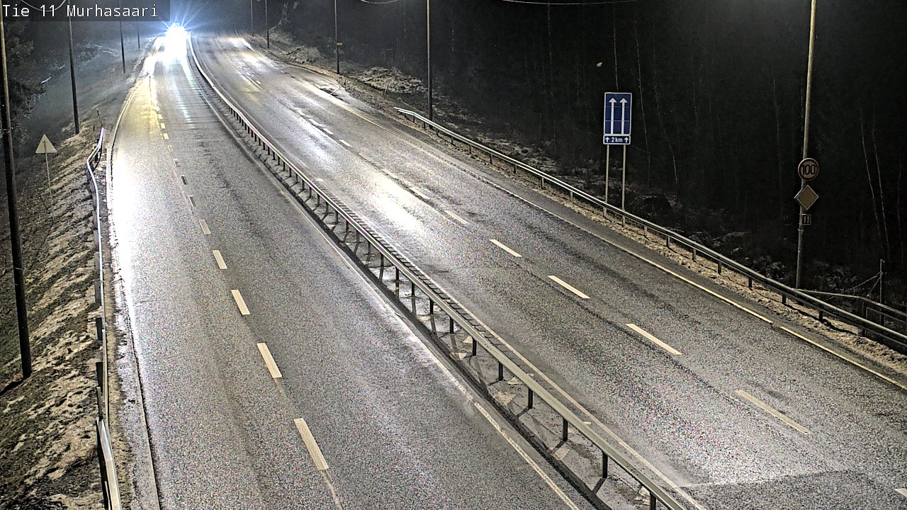 Weather Camera Image Väg 11 Nokia, Murhasaari, Nokia, Pirkanmaa