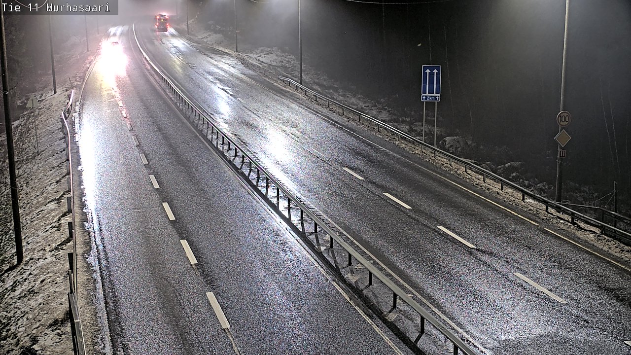 Weather Camera Image Väg 11 Nokia, Murhasaari, Nokia, Pirkanmaa
