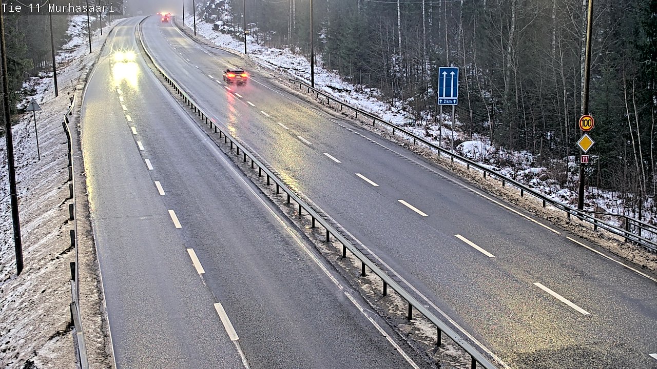 Weather Camera Image Väg 11 Nokia, Murhasaari, Nokia, Pirkanmaa