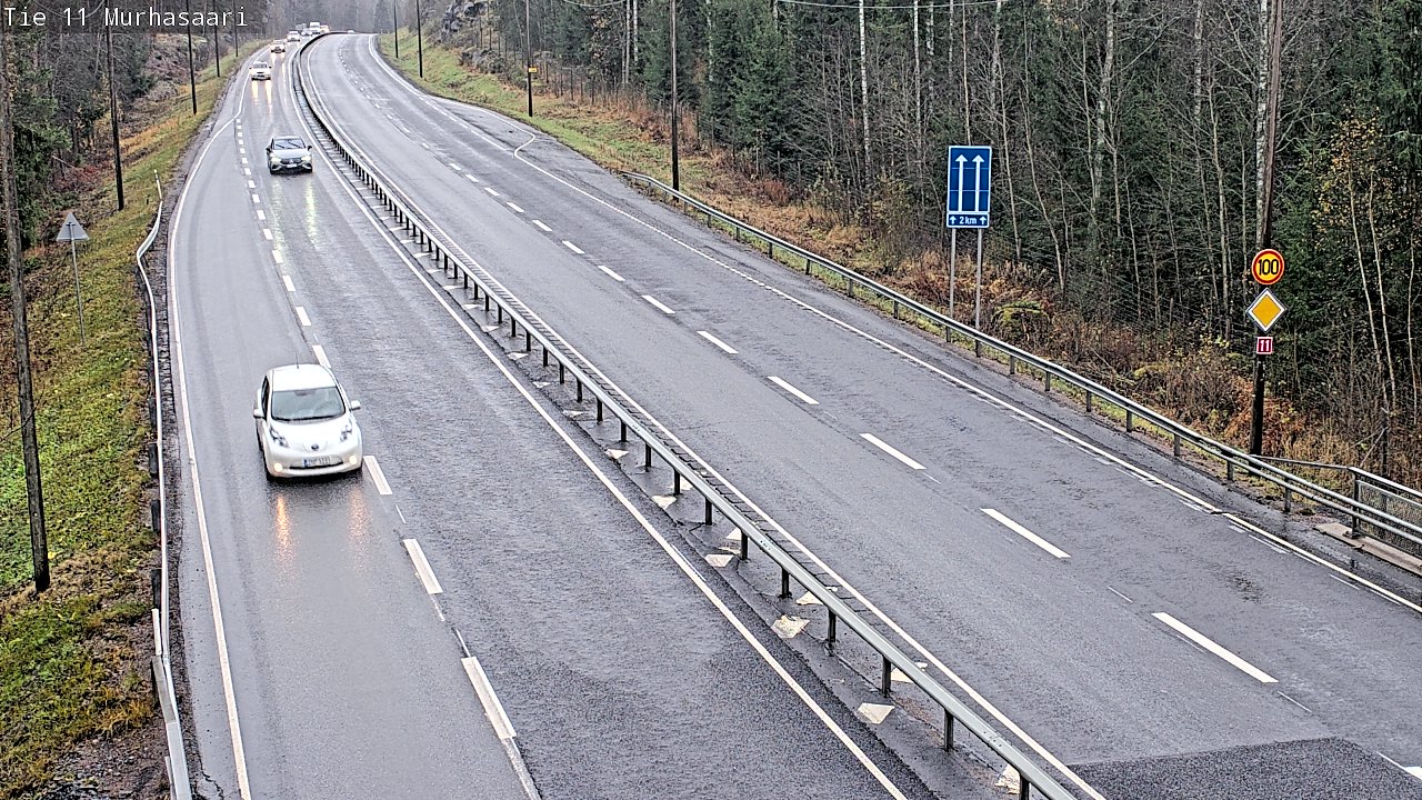 Weather Camera Image Väg 11 Nokia, Murhasaari, Nokia, Pirkanmaa