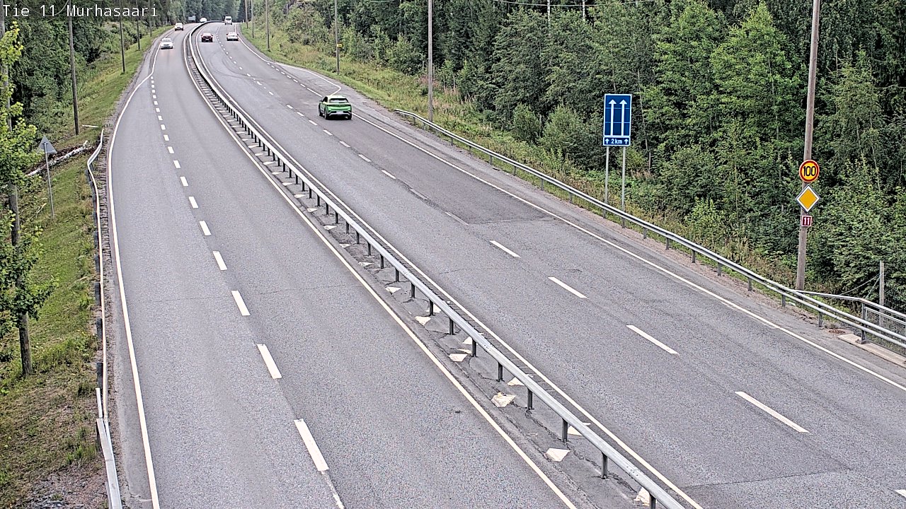 Weather Camera Image Road 11 Nokia, Murhasaari, Nokia, Pirkanmaa